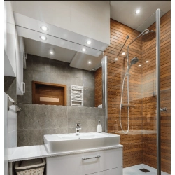 LAGOS oczko podtynkowe ruchome czarne LIGHT PRESTIGE - zdjęcie produktu